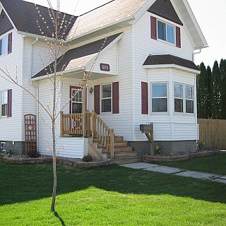 Address Plaque on House