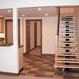 Stair Support Installed