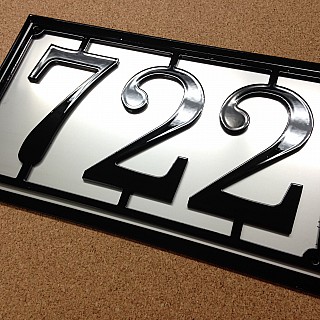 Matching Address Plaques