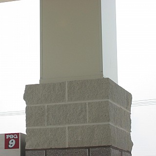 Painted Column Covers